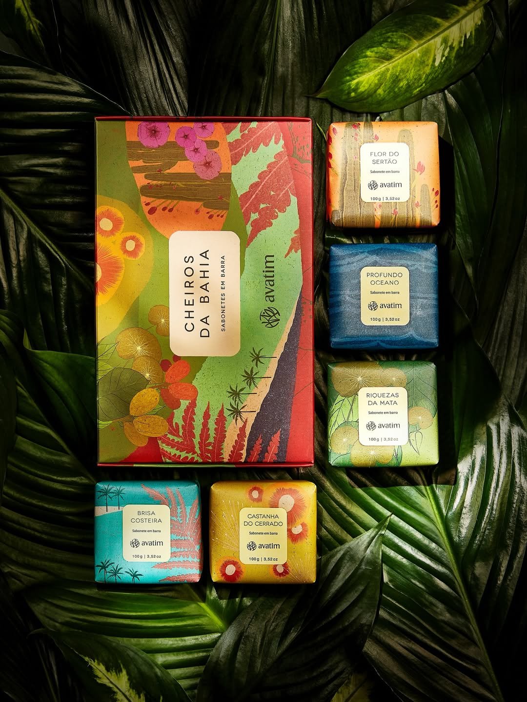Avatim Cheiros da Bahia — kit presente tropical
